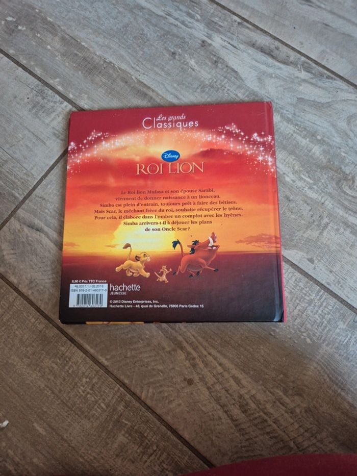 Livre roi lion - photo numéro 2