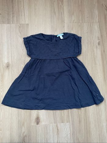 Robe Obaïbi bleue marine 18 mois