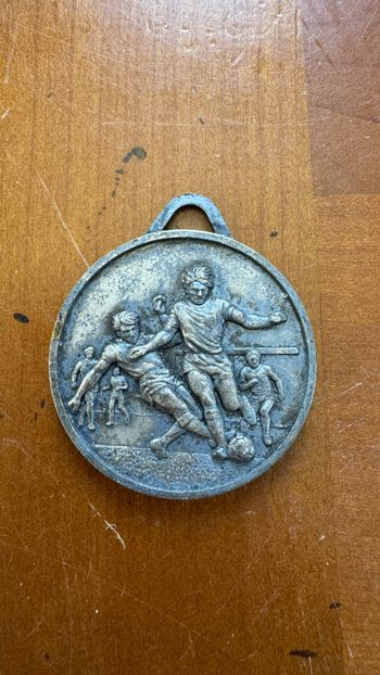 Décoration médaille Foot