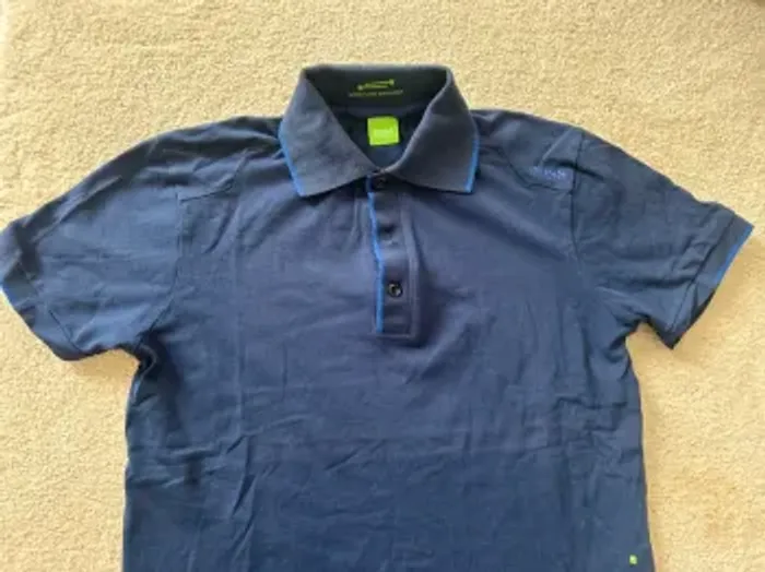 Polo bleu marine Hugo Boss