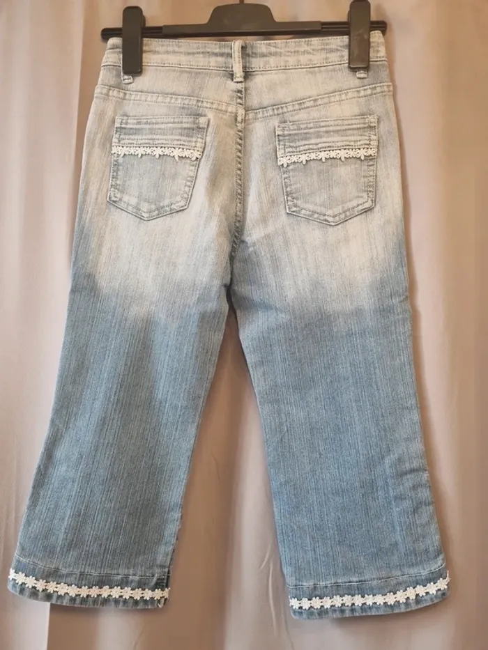 Pantacourt jeans - photo numéro 4