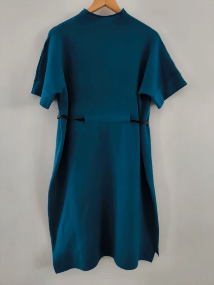Robe pull taille L/XL (40-42) neuve bleu pétrole - photo numéro 5