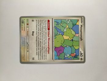Carte Pokemon metamorph 132/165 rare (non holo) EV3.5 MEW 151 FR