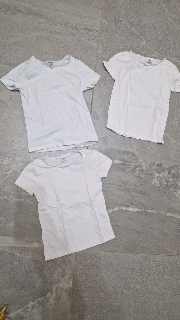 Lot tricots de peau maillot de corps 6 ans