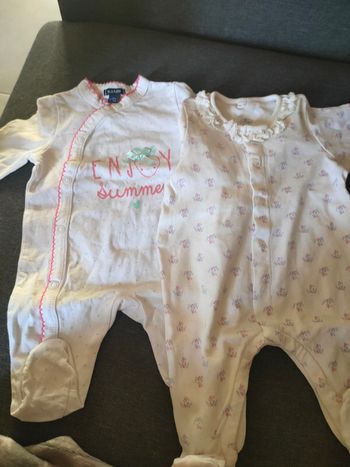 3 pyjamas petit bateau et kiabi