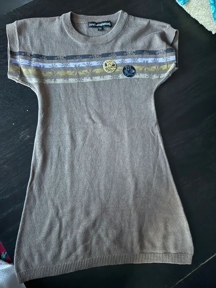 Robe manches courtes fille