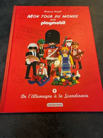 Livre Mon tour du monde avec playmobil