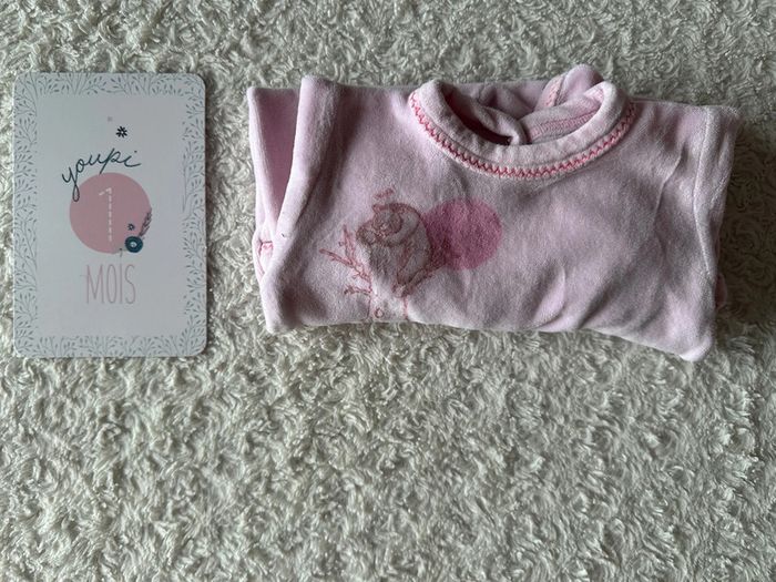 Pyjama, petit bateau taille 1 mois - photo numéro 4