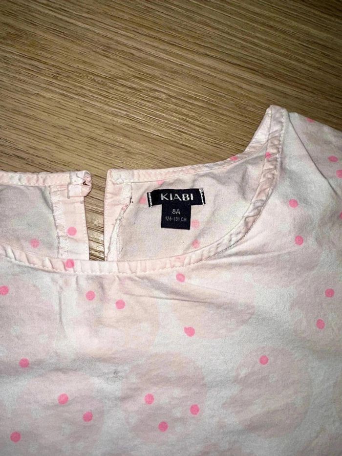 Crop Top Kiabi Rose à Pois 8 Ans - Style Décontracté - photo numéro 2