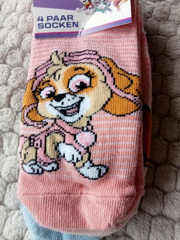 4 paires de socquettes Paw patrol 27/30 - photo numéro 3