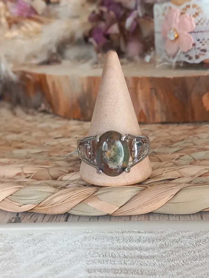 Bague en pierre naturelle taille 20 (64)