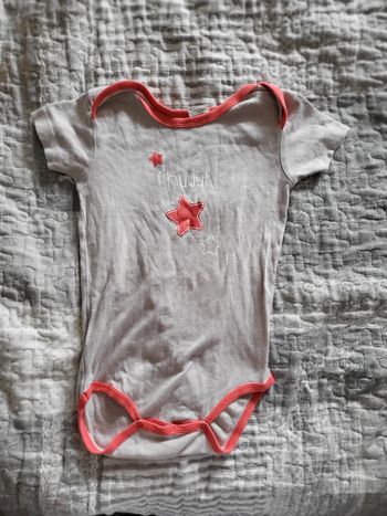 Body gris 36 mois