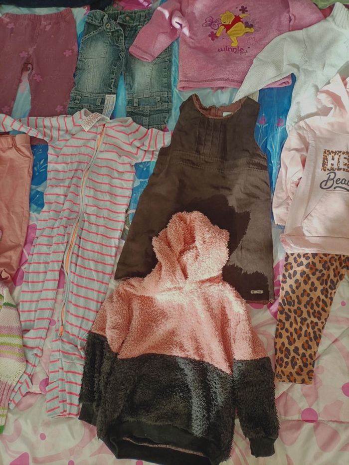 Lot vêtements fille 2 ans - photo numéro 5