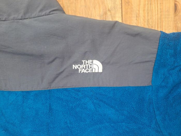 veste polaire denali the north face bi colore / polartec - taille L - junior / logo brodé (184) - photo numéro 6