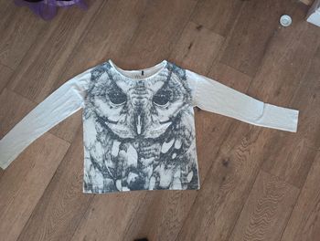 Tee shirt ML chouette ikks 18 ans