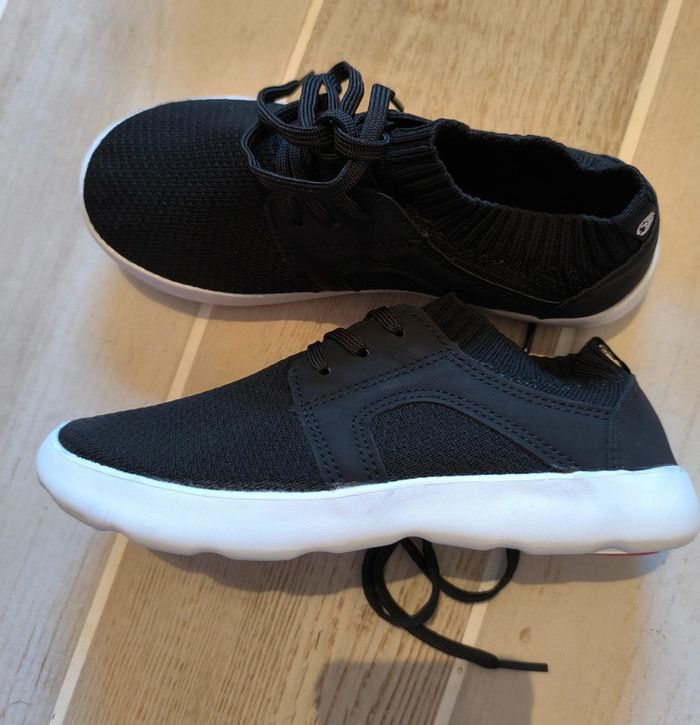 Baskets Isotoner noires Everywear - Taille 36 neuves - photo numéro 2