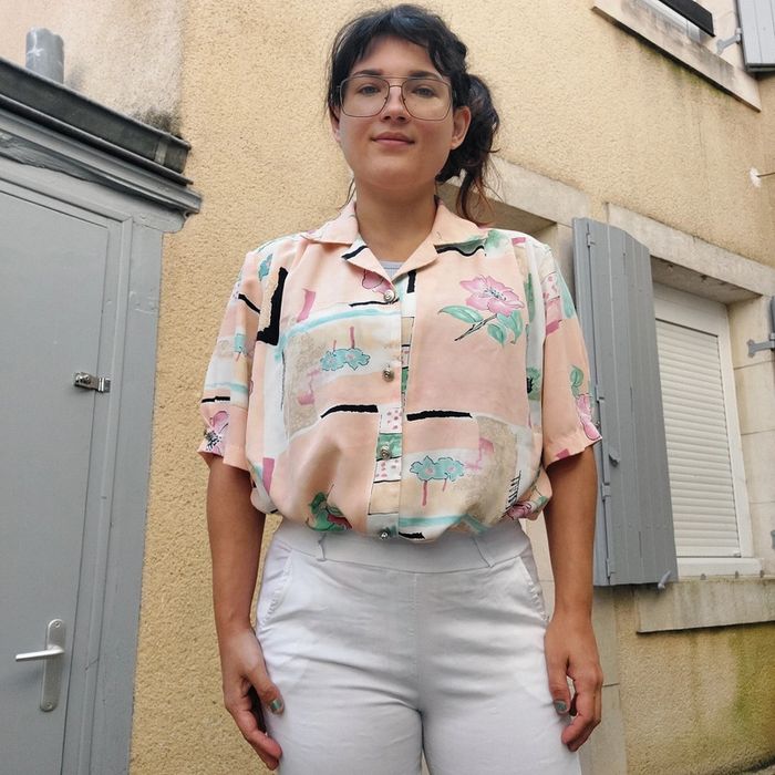 Magnifique chemisette Vintage - photo numéro 2