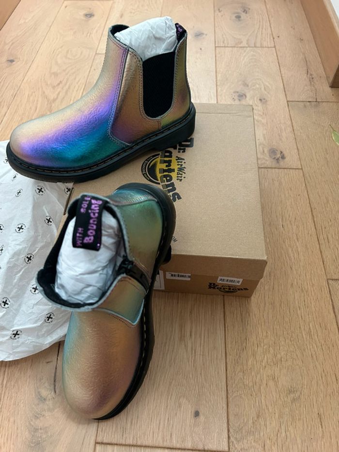 Boots Dr. Martens multicolore rainbow neuve taille 36