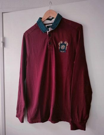 Polo bordeaux Brice taille L