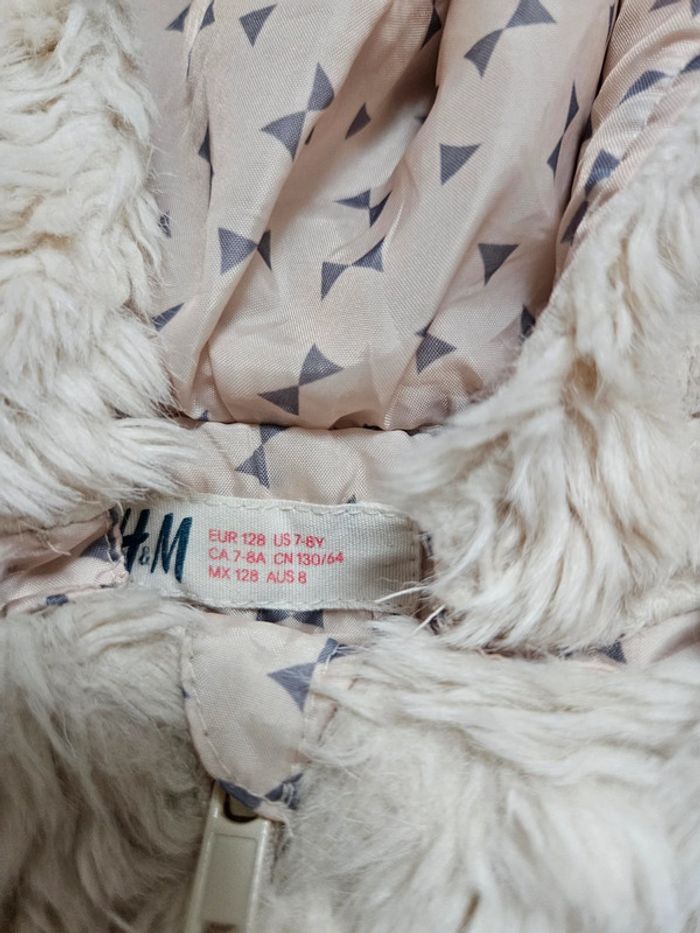 Gilet poils sans manches Zara 7-8 ans - photo numéro 2