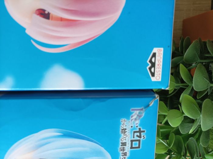 Lot 2 figurines Rem et Ram Re Zero banpresto celestial vivi Bandai - photo numéro 8
