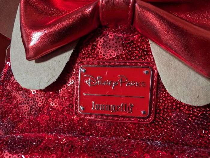 Loungefly rouge sequin mickey - photo numéro 3