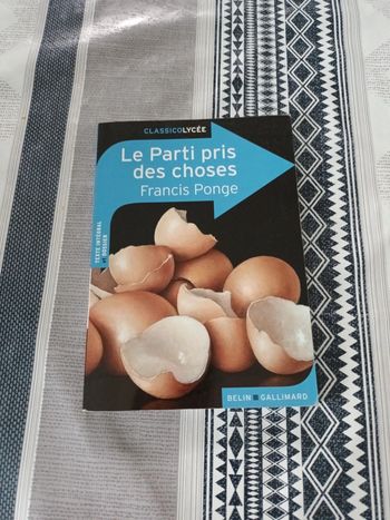 Le parti pris des choses