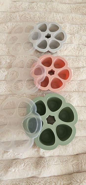 Lot de 3 fleurs 🌸 multiportions BEABA 150/90ml