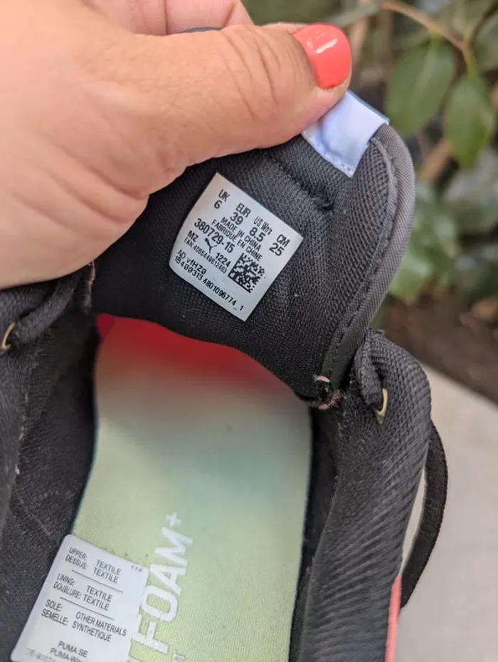 Baskets Chaussures femme PUMA R78 Voyage taille 39 - photo numéro 9