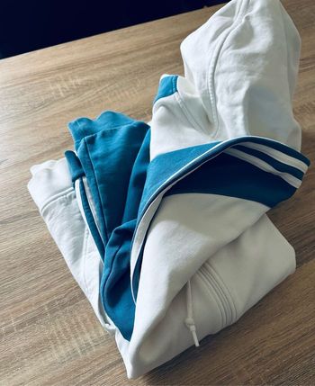 Sweat zippé à capuche ADIDAS