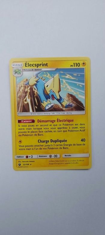 Elecsprint  52/168 Pokémon