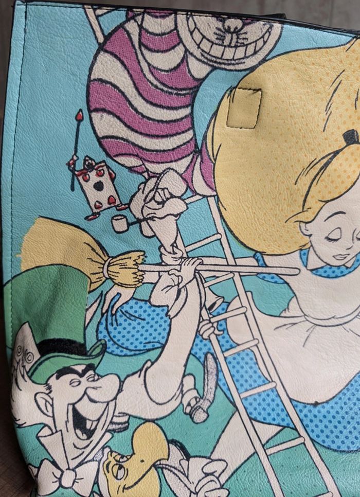 Sac fourre tout Alice vert - photo numéro 4
