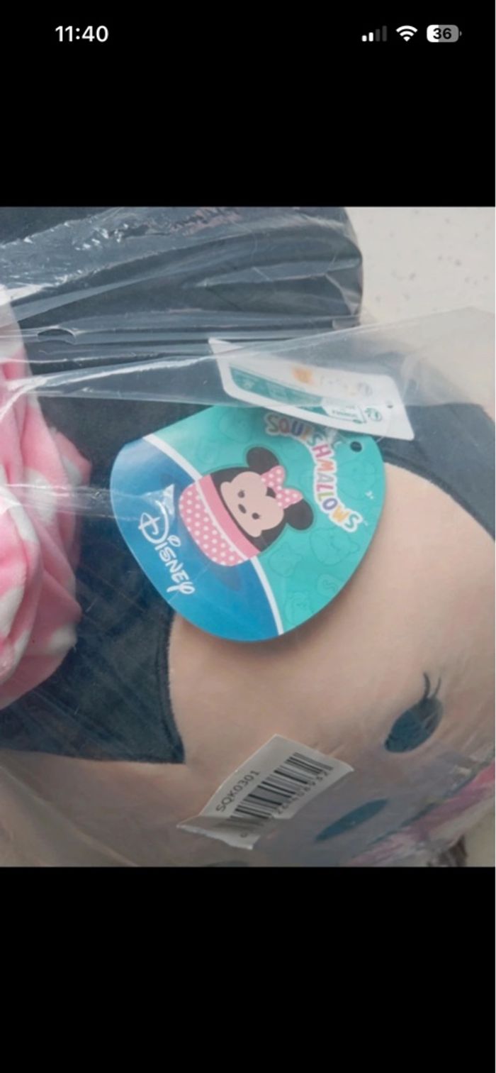 Squishmallows Minnie 35 cm - photo numéro 3
