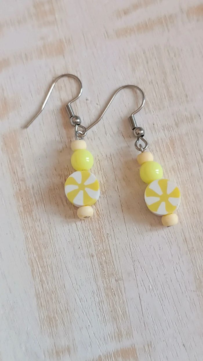 Boucles d'oreilles pendantes