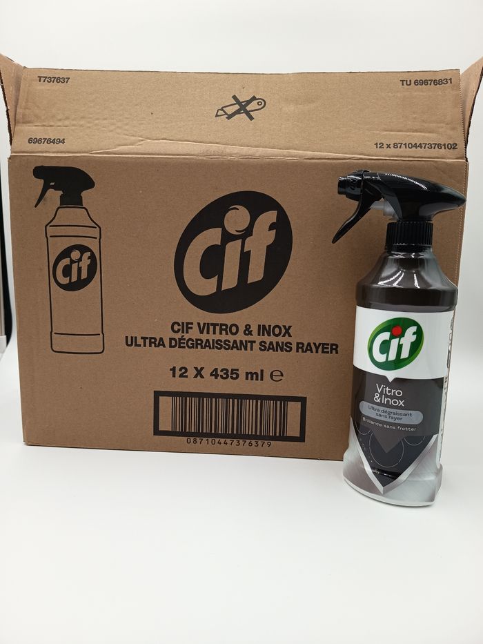 Lot de 12 - Cif Vitro & Inox - - photo numéro 1