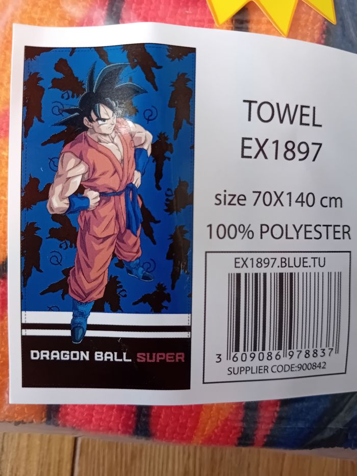 Serviette de plage Dragon ball6