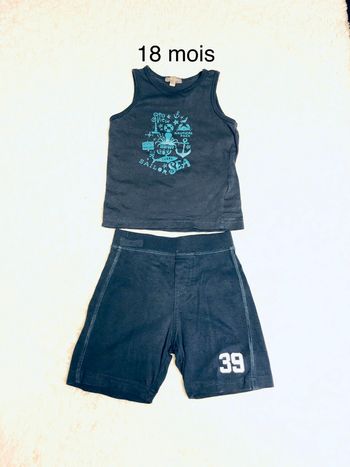 Débardeur short coton G18m
