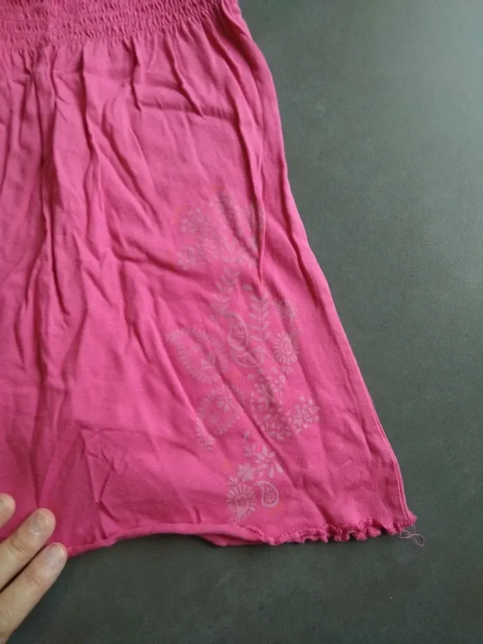Robe rose à bretelles - photo numéro 3
