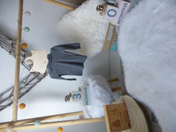 Jolie t shirt gris uni col roulé manche longue Primark mixte bébé fille bébé garcon 0 mois 3 mois 62