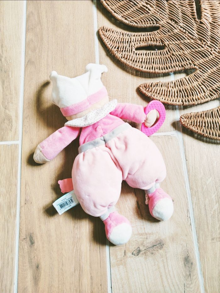 🐻Baby Nat - Ours Peluche doudou multi activités sensorielles - Brioche P'tit chat - photo numéro 4