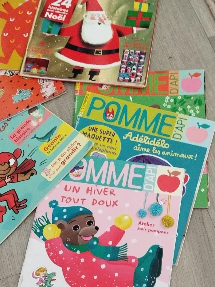 Lot de 7 magazines Pomme d’Api année 2018 L017 - photo numéro 8
