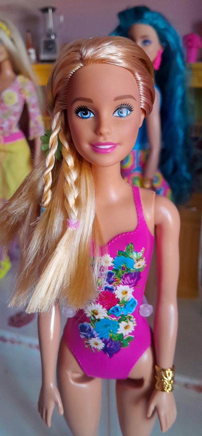 Poupée barbie à la peau bronzée Soline l'aventurière d'Azur - photo numéro 2
