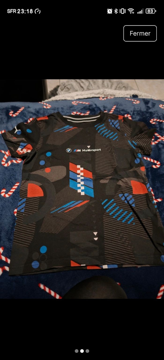 T-shirt 9/10 ans motorsport - photo numéro 2