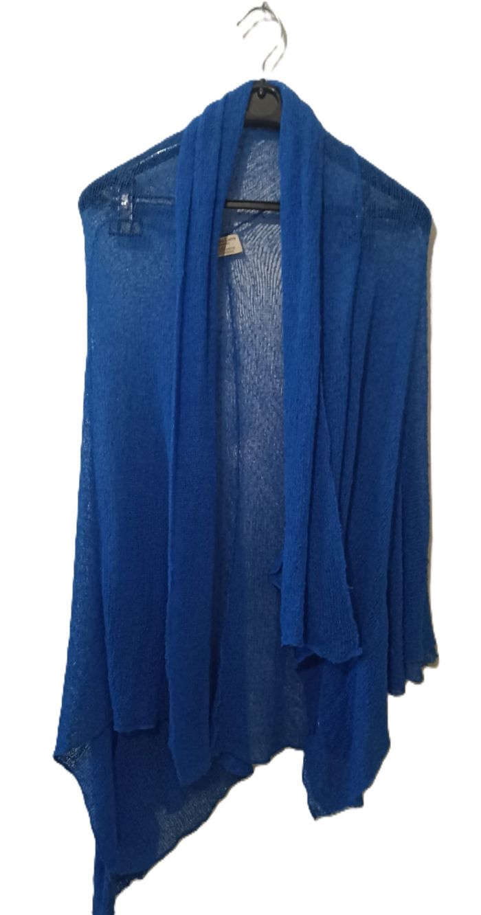 Cardigan Léger Bleu Royal "Kolor de Luna Ibiza" - Parfait pour l'Été ! - photo numéro 6