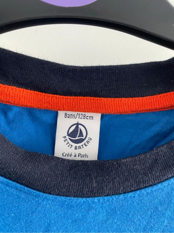 Teeshirt manche longue - petit bateau 8 ans neuf - photo numéro 4