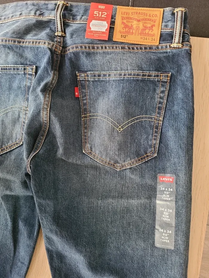 Jeans LEVIS 512 NEUF avec étiquettes - photo numéro 10