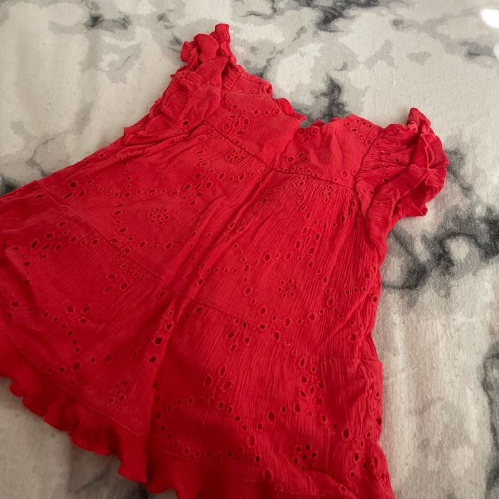 Robe rouge fille - photo numéro 2