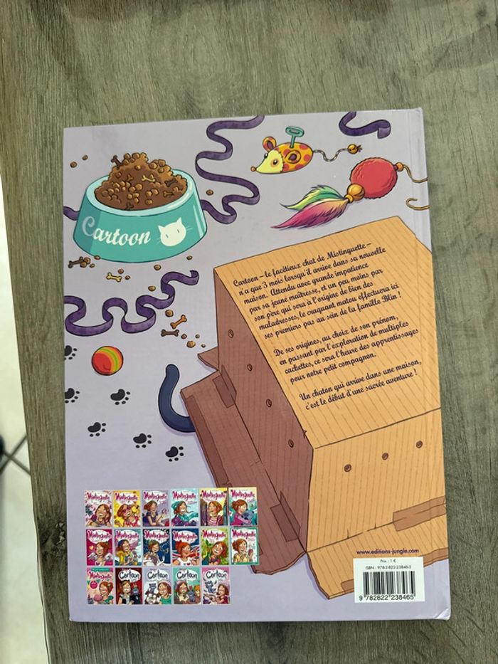 Livre mistinguette & cartoon chat arrive ! - photo numéro 2