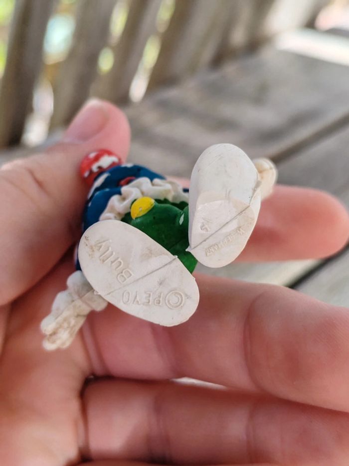 Figurine Schtroumpfs clown vintage - photo numéro 9