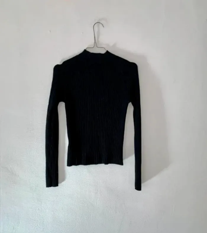 Pull noir femme taille 36 - photo numéro 3